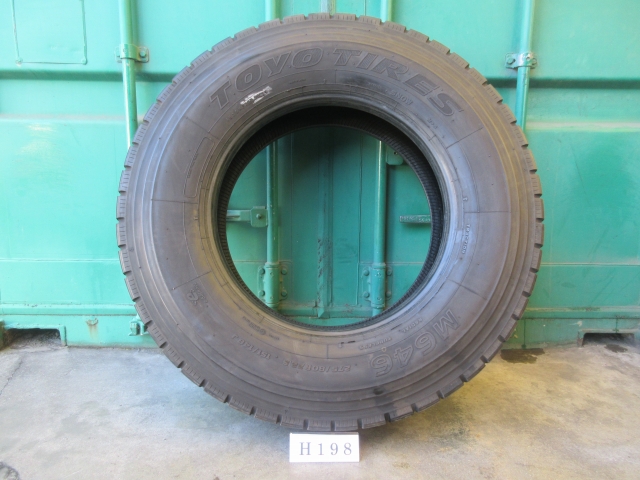 ☆275/80R22.5 TOYO　在庫1本 屋内保管品 H198☆の画像