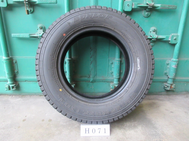 ☆スタッドレス 185/75R15 DUNLOP 　在庫3本 屋内保管品 H071☆の画像