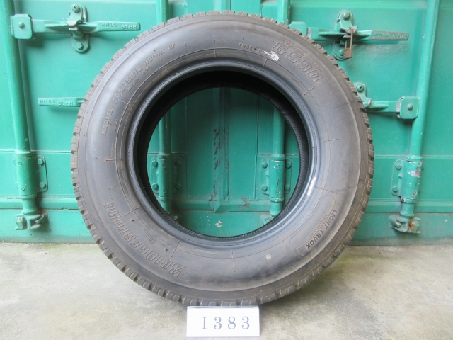 ☆イボ付き! 205/75R16 BRIDGESTONE 在庫3本 屋内保管品 I383☆の画像