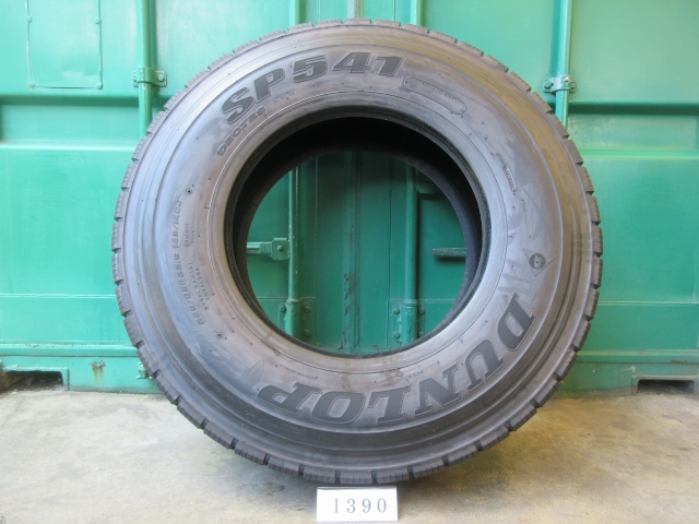 ☆新品! 285/85R22.5 DUNLOP　2本セット 屋内保管品 I390☆の画像
