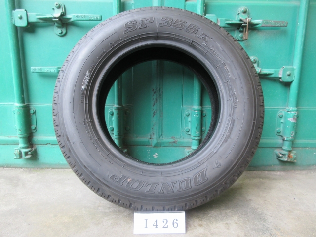 ☆イボ付き! 205/75R16 DUNLOP 在庫1本 屋内保管品 I426☆の画像