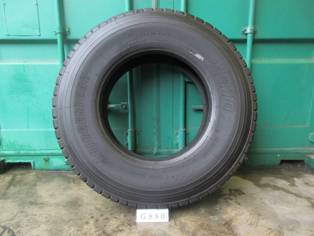 ☆11Ｒ22.5 ブリヂストン 在庫1本 屋内保管品 G880☆の画像