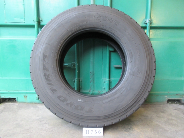 ☆295/80R22.5 TOYO 在庫1本 屋内保管品 H756☆の画像