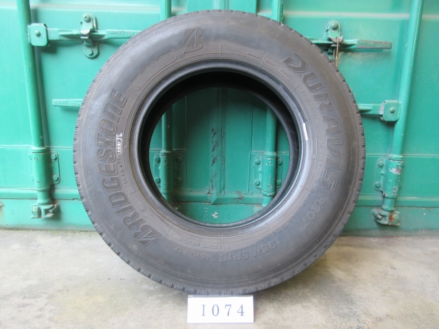 ☆195/85R16 BRIDGESTONE 在庫4本 屋内保管品 I074☆の画像