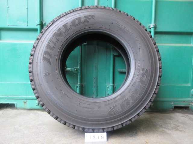 ☆スタッドレス 11R22.5 DUNLOP 在庫3本 屋内保管品 I219☆の画像